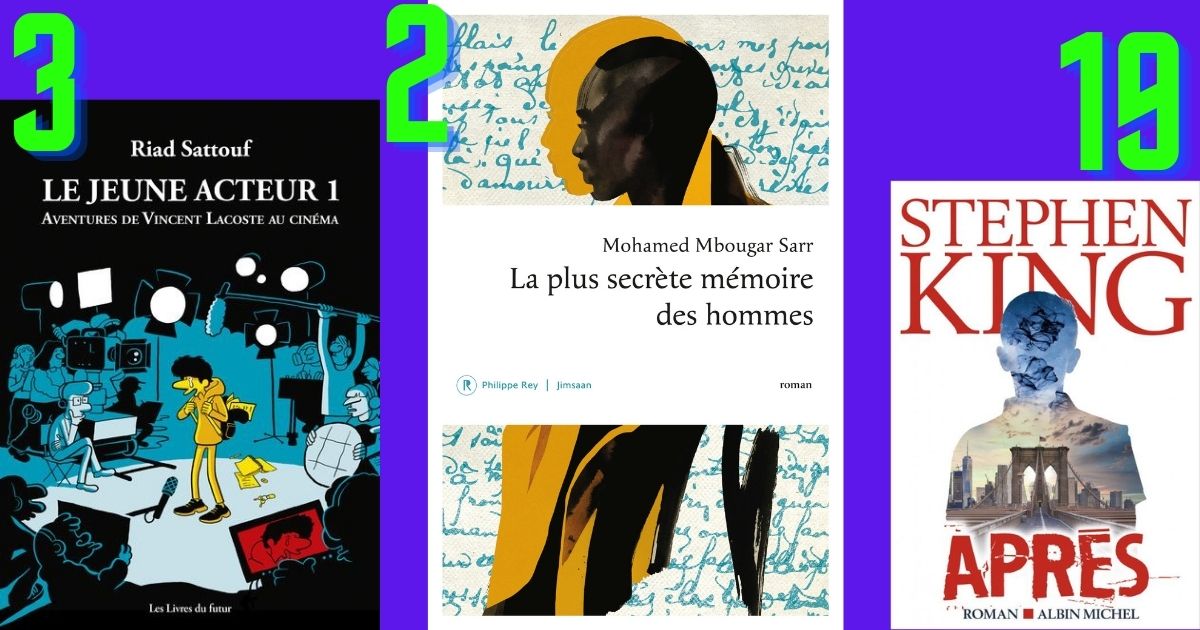 I libri più venduti in Francia: settimana 44/2021, i premi letterari arrivano in classifica