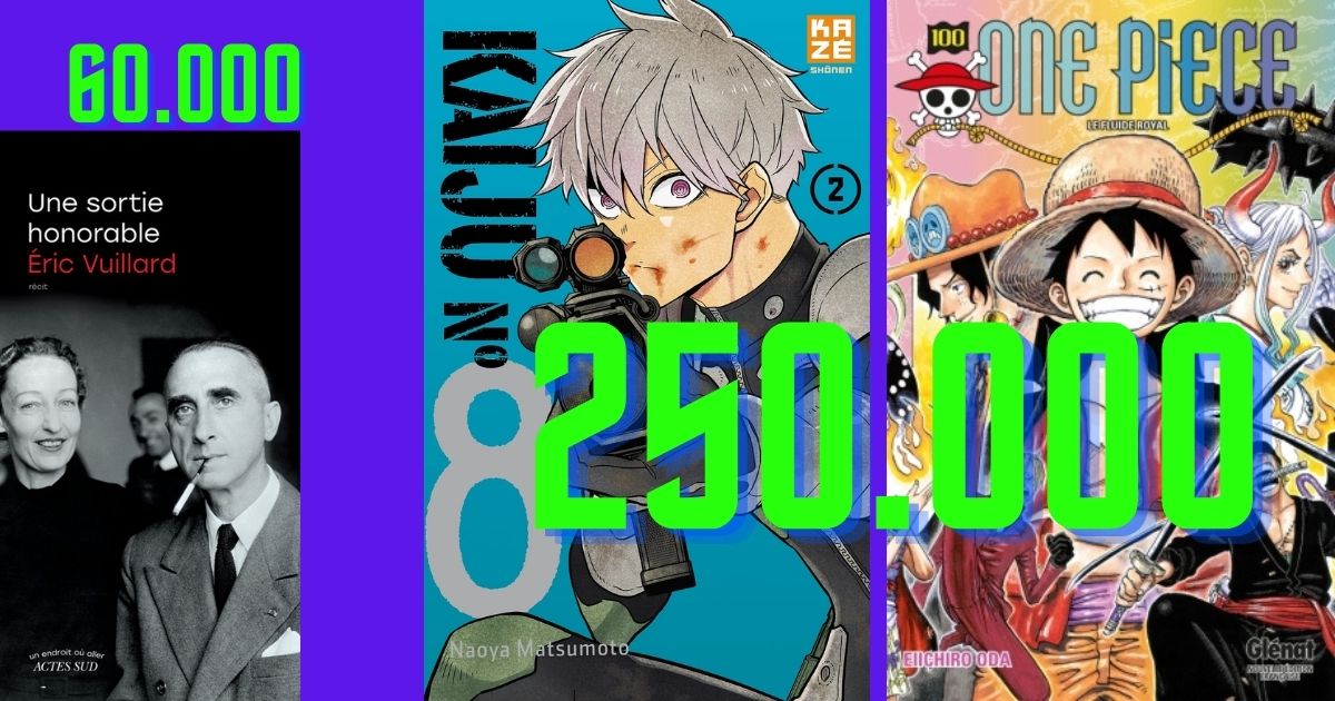 Tirature: i primi 5 titoli per diffusione del mese di dicembre, 500.000 manga