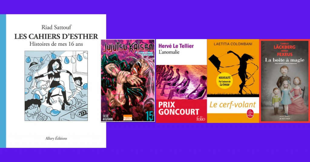top20 libri più venduti in francia